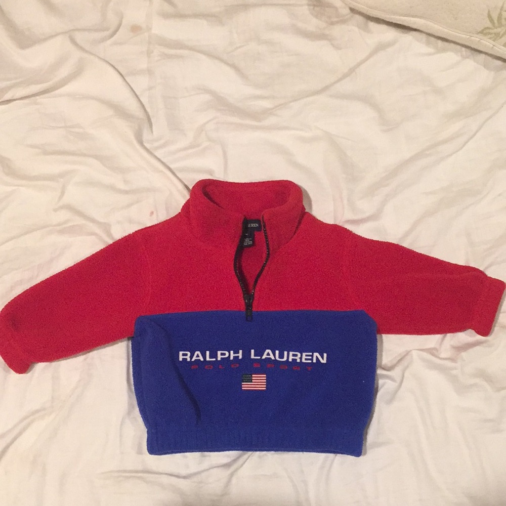 Baby Ralph Lauren polo sport quarter zip